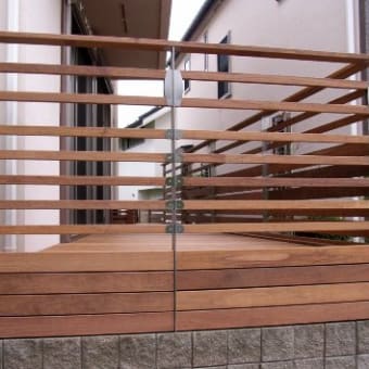 フェンス、ウッドデッキ施工