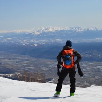 芦別岳　新道コース　2014年4月20日