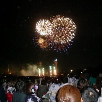 厚木　鮎祭り　花火大会　２０１０