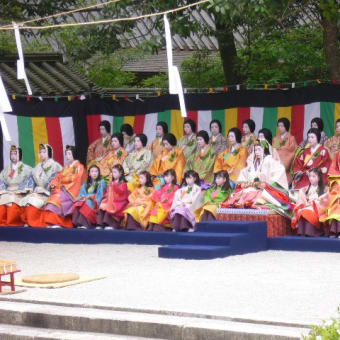 京都　葵祭行列について  15日