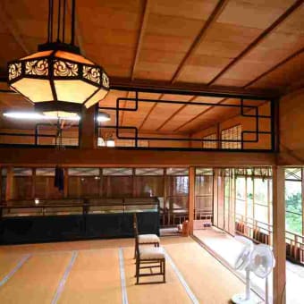 酒田で本間家別邸「清遠閣」と茶室「六明蘆」を拝見