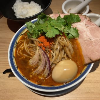 スパイスらぁ麺 喰JACK/特製黒孔雀@池袋