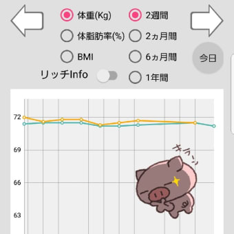 4/6 体重