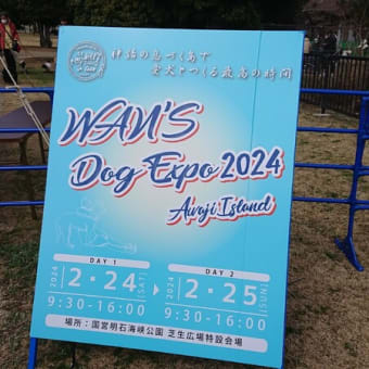 WAN'S Dog Expo2024淡路島～♬