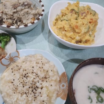 再利用deチーズリゾット♪