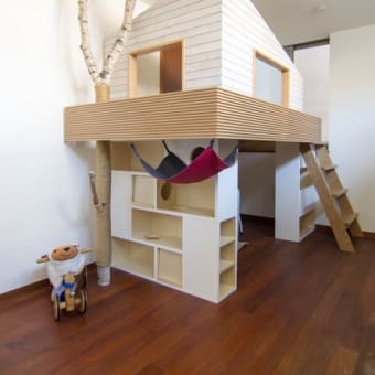 キャットハウス完成～猫と暮らす幸せな子供部屋