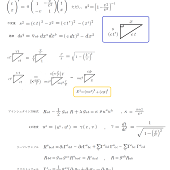 アインシュタイン方程式（中略版） - ノート