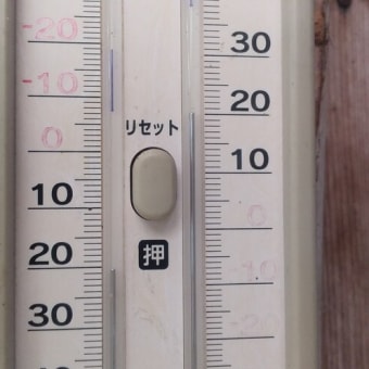 令和7年6月11日・今朝の東祖谷20℃（14.9℃）