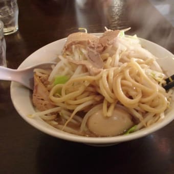 ラーメン　魚介とんこつ　円熟屋
