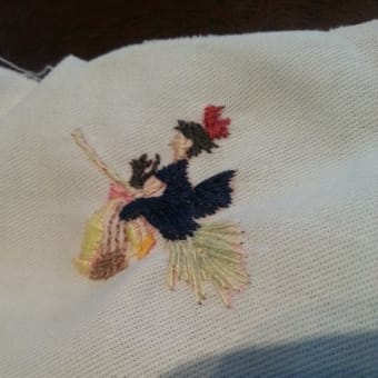 小さい刺繍