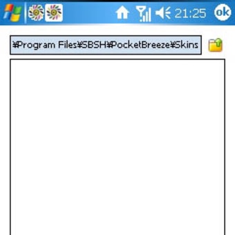 X01HTのPocketBreezeをMac OS風にしてみたら