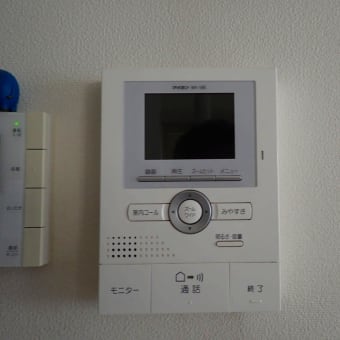 野田市　玄関照明とドアホンの交換工事