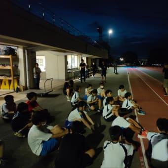 【県小学生陸上】６月２５日に下新川郡代表選手合同練習会（最終回）をしました