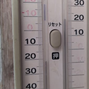 令和7年6月17日・今朝の東祖谷22℃（18.4℃）