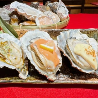 アレンジ牡蠣レシピのご提案！マヨ七味、レモンペッパーパセリ、オーロラソース！