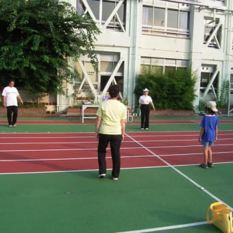 「夏休みラジオ体操会」～淀四小