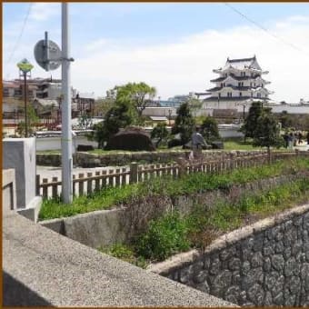 陽春に「尼崎城」を見る