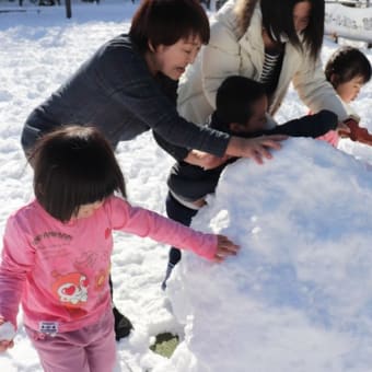 雪あそび