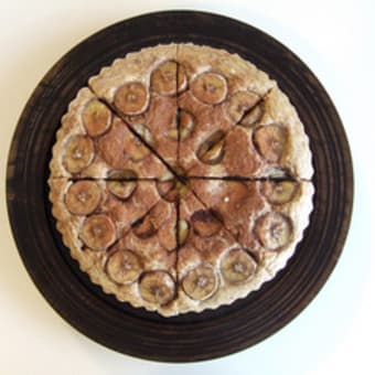 バナナとくるみのケーキ