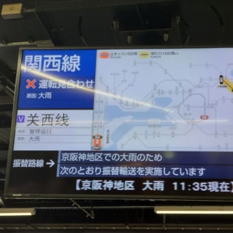 広島市に大雨特別警報、大阪南港ティラノサウルス展はお子ちゃま連れで大混雑