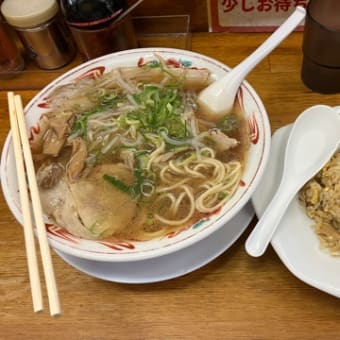 出かけついでにラーメン旭