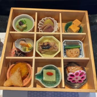 日本料理「関西」でお昼食〜帰途へ