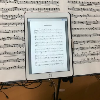 iPad　で演奏