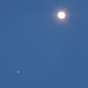 月と木星