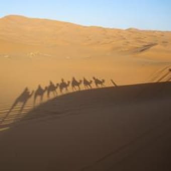 砂漠の星空inモロッコ