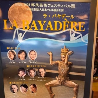 「ラ・バヤデール」吉田早＆＆小野寺正太＆アリサ・アレクセーエワ／日本バレエ協会