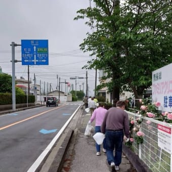 ごみゼロ運動を行いました
