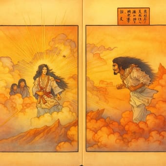 ChatGPTの『古事記』英訳 天照大神と須佐之男命 2