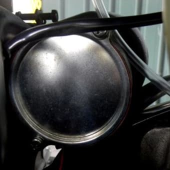 ６５０ＲＳ　Ｗ３　点火系メンテナンス　ポイントを磨く