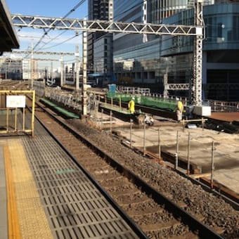 JR東日本の東北縦貫線（東京駅-上野駅間）が進んでいる