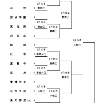 センバツに向けての戦い