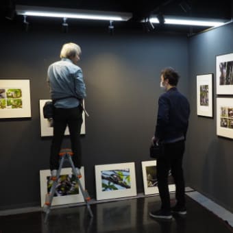 個展が終わりました。