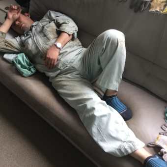 燃え尽きた・・・(´；ω；｀)　（well....I'm knocked down......）