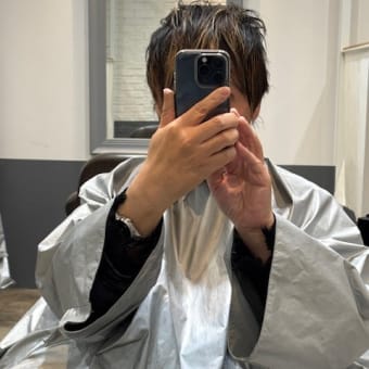 美容院に行ってました　k-hashii-japan　2024年12月25日