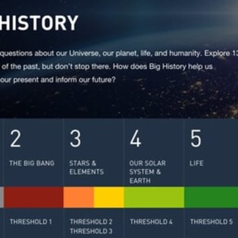 カナダ大学進学への大いなる味方：Big History Project学習経歴