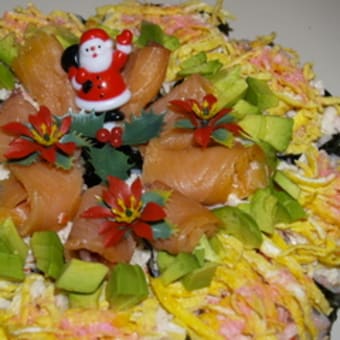寿司ケーキ（DEC.25.2008）
