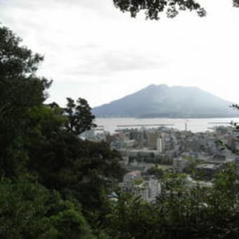 城山からの桜島