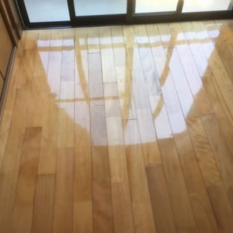廊下の塗替え