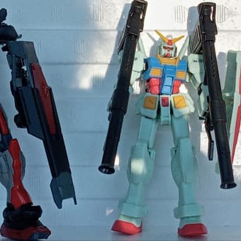 ガンダムEXのガンプラ作りました♪木星の魔女
