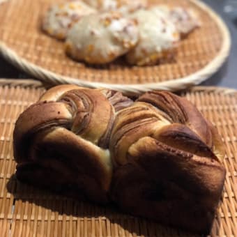 餡食パンとマイスもどきなパン