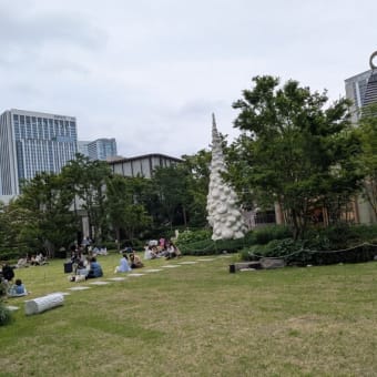 麻布台ヒルズで昼食会