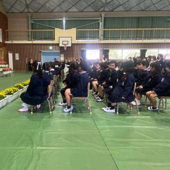 門川小学校入学式