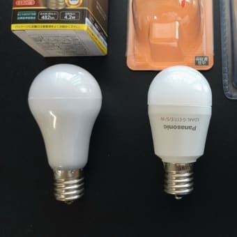 LED小形電球（ダイソー）