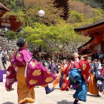 「けまり祭」談山神社・奈良県桜井市