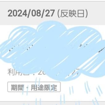 昨日と今日のぶん　累計505P