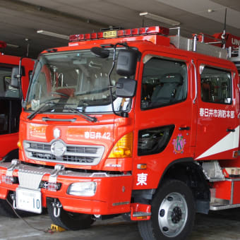 春日井市消防本部　東出張所　救助工作車